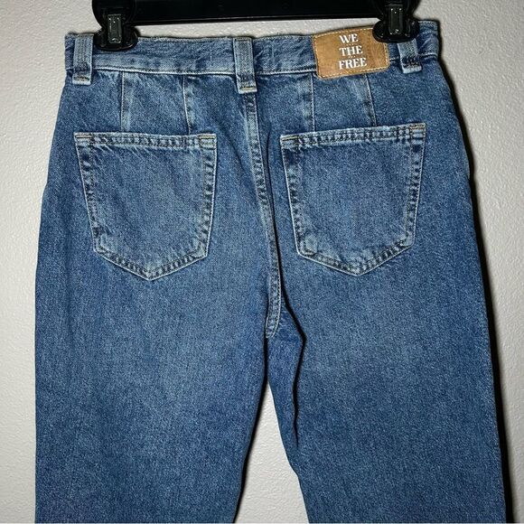 Free People Curvy Siren Low Rise Straight Leg Jeans women’s size 26 - Picture 8 of 13